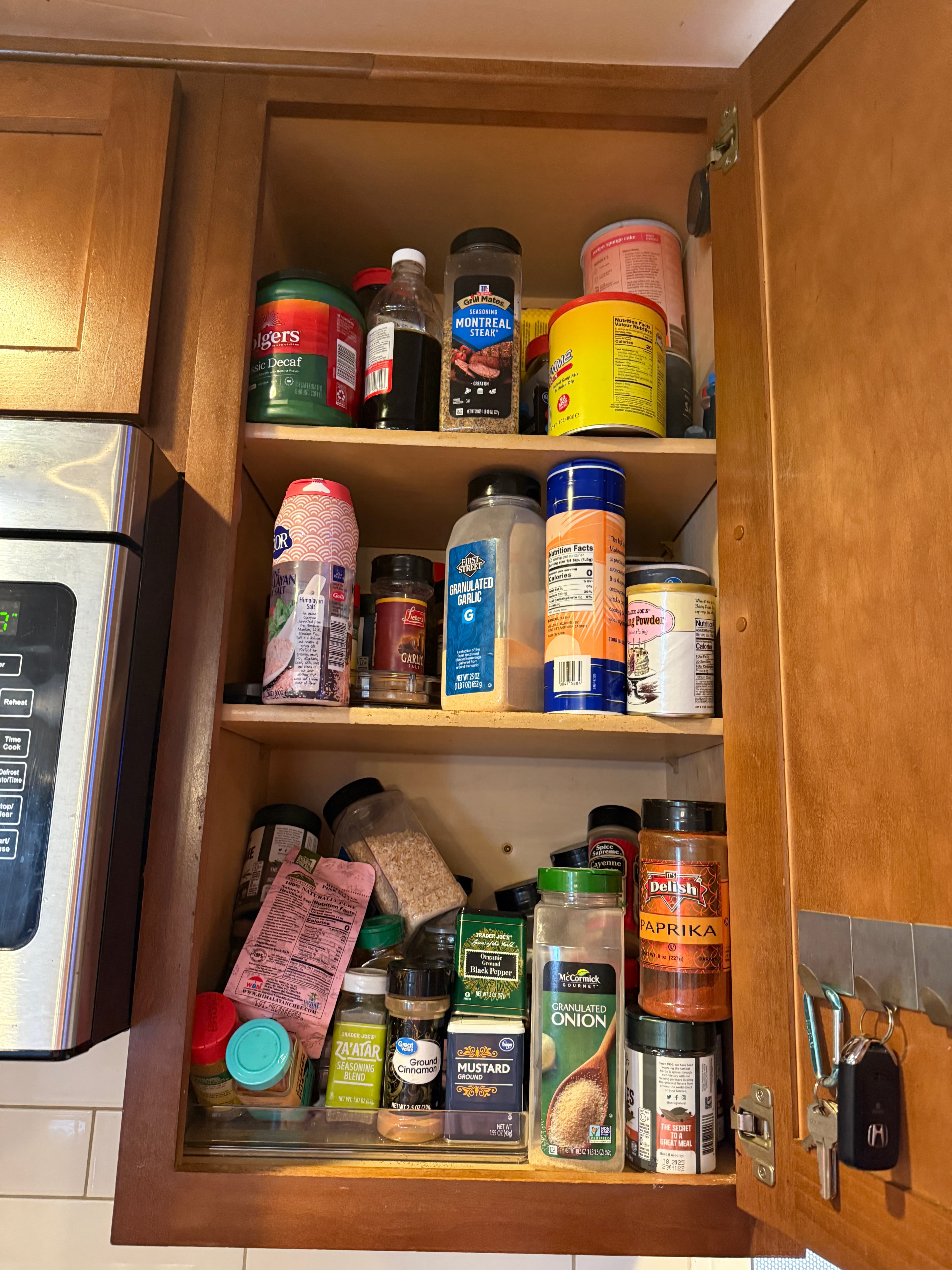 Kitchen before organization