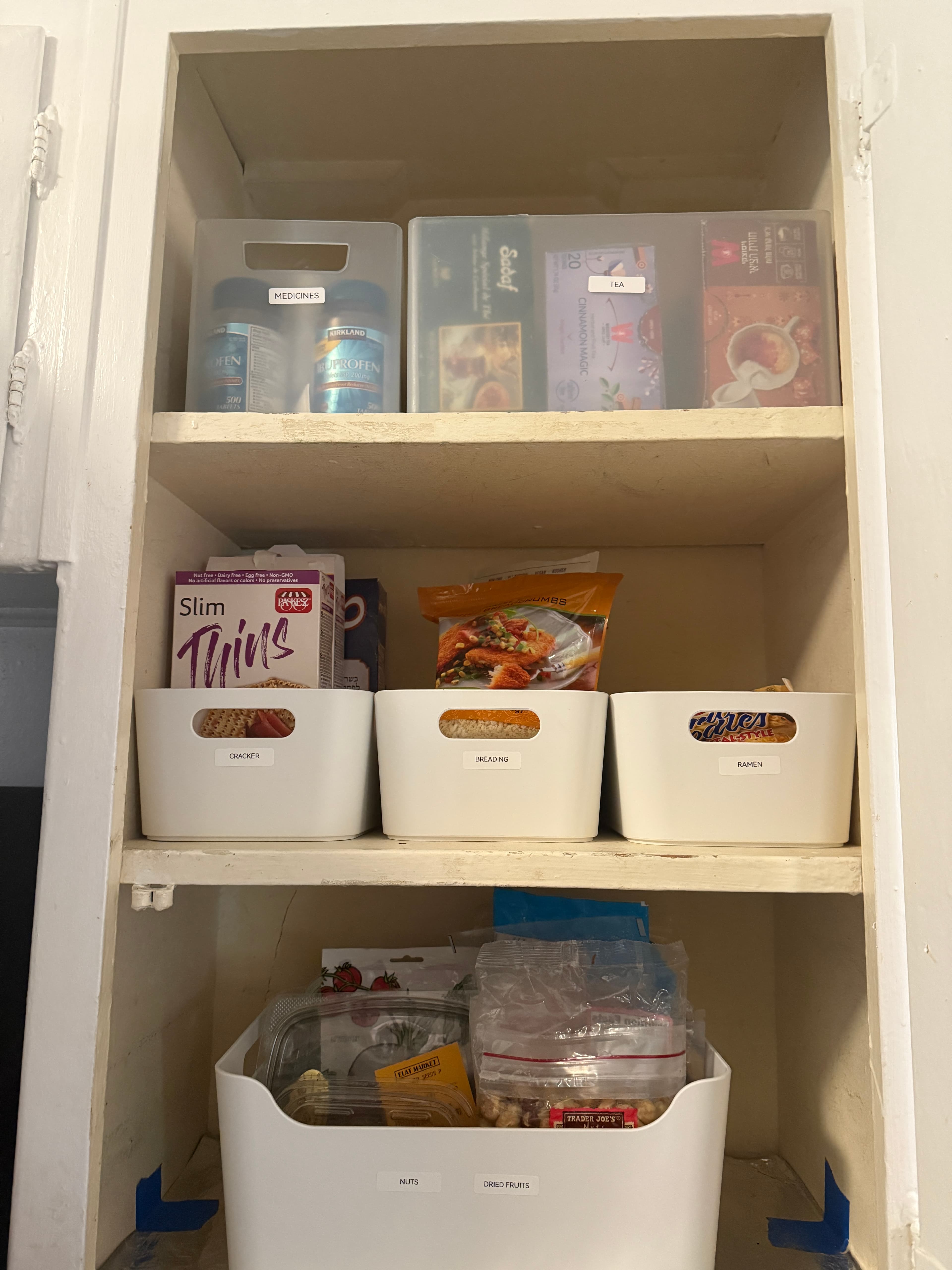 Pantry after organization